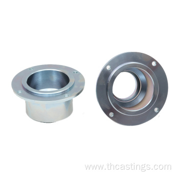 cnc machining service electro-galvanized flange